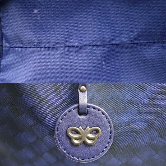 Bottega Veneta Intreccio Illusion Tote Blue Black — view 6