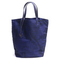 Bottega Veneta Intreccio Illusion Tote Blue Black