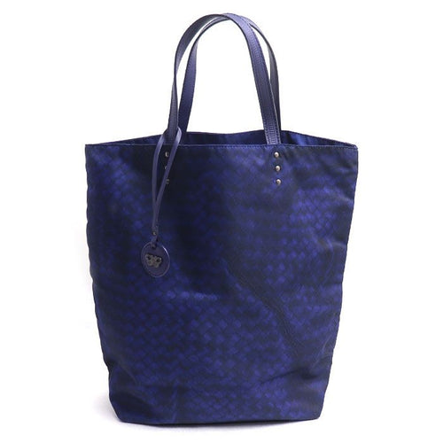 Bottega Veneta Intreccio Illusion Tote Blue Black