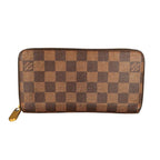 Louis Vuitton Damier Wallet Zippy Brown