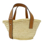 Loewe Bag Handbag Palm Leaf Calf Leather Basket Bag Small Natural Tan Beige — view 2
