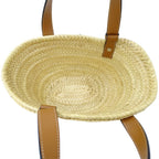 Loewe Bag Handbag Palm Leaf Calf Leather Basket Bag Small Natural Tan Beige — view 5