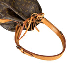 Louis Vuitton Monogram Drawstring Shoulder Back Noe Bag Brown — view 5