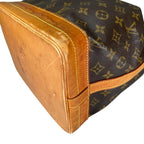 Louis Vuitton Monogram Drawstring Shoulder Back Noe Bag Brown — view 6
