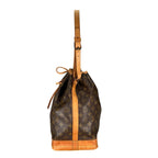 Louis Vuitton Monogram Drawstring Shoulder Back Noe Bag Brown — view 3