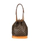 Louis Vuitton Monogram Drawstring Shoulder Back Noe Bag Brown — view 2