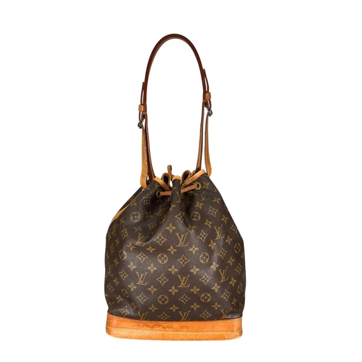Louis Vuitton Monogram Drawstring Shoulder Back Noe Bag Brown — view 2