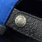 Gucci Off the Grid GG Pattern Leather Hat Baseball Cap Blue Black XL 60 cm — view 7
