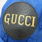 Gucci Off the Grid GG Pattern Leather Hat Baseball Cap Blue Black XL 60 cm — view 6