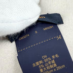 Louis Vuitton Scarf Duo Infinity Wool Cashmere Fringe Rose 205 26 cm Recommended — view 8