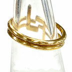 Fendi FF Ring Zucca Gold — view 4
