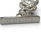 Gucci Vintage Anchor Chain Interlocking Bracelet Silver — view 4