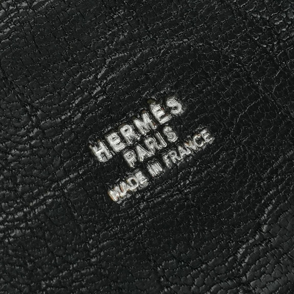 Hermes White Bus GM Tote Schenbre Coromandel Noir Pearl Gray Black Silver — view 8