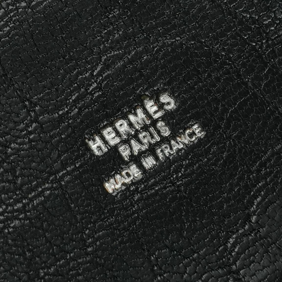 Hermes White Bus GM Tote Schenbre Coromandel Noir Pearl Gray Black Silver — view 8