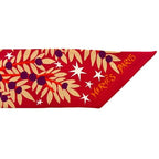 Hermes Ribbon Scarf Twill Red Orange — view 5