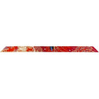 Hermes Ribbon Scarf Twill Red Orange — view 3