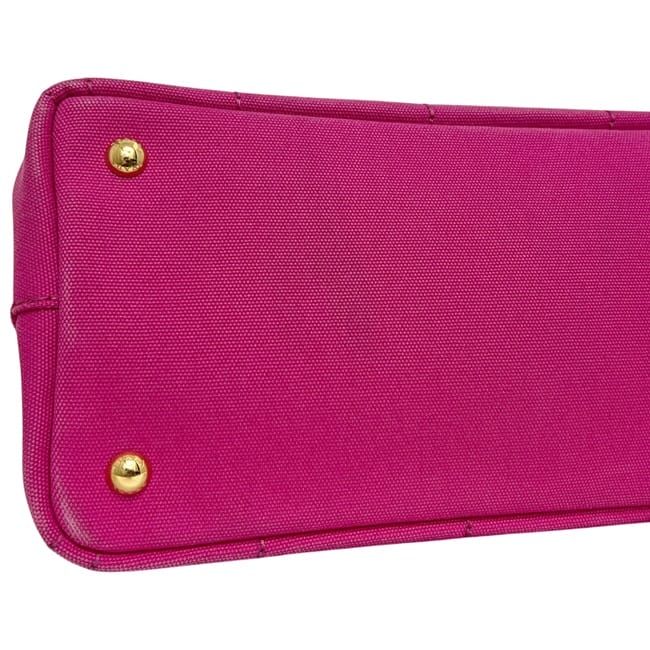 Prada Tote Canapa Pink — view 7