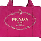 Prada Tote Canapa Pink — view 9