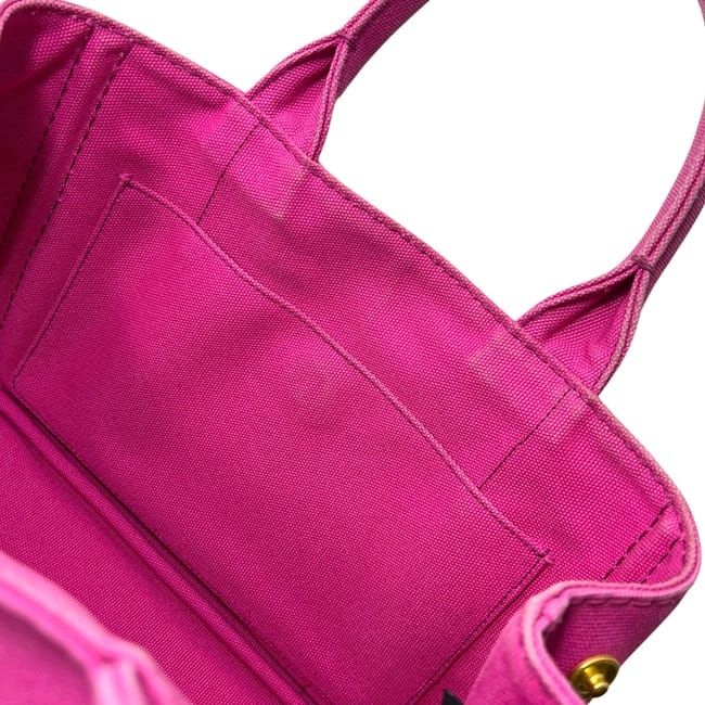Prada Tote Canapa Pink — view 5