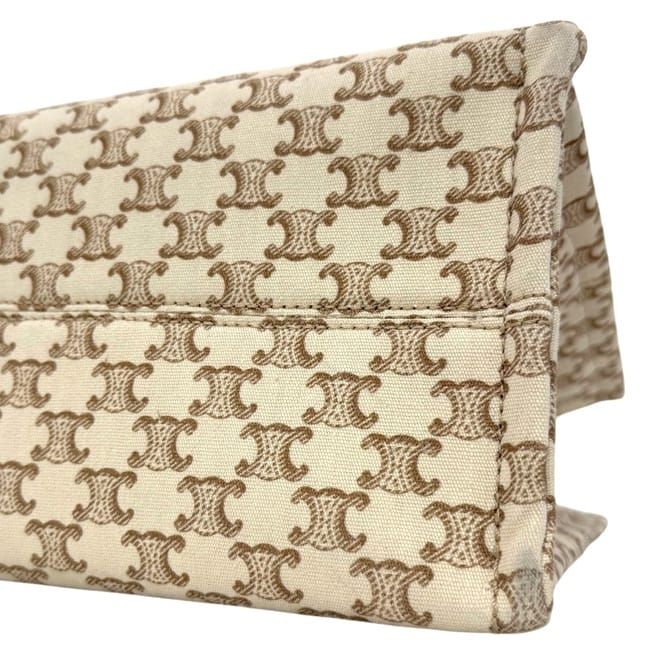 Celine Tote Large Cabas Thais Beige Brown Triomphe — view 5