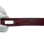 Hermes Bracelet Kelly Double Tour Bordeaux — view 7