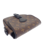 Louis Vuitton Montsouris Messenger PM Shoulder Bag Monogram Macassar Canvas — view 6