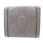Gucci GG Matelasse Leather Gray Bifold Wallet — view 3