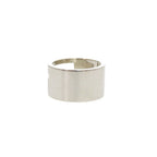 Gucci Cutout Wide 925 Sterling Silver Ring