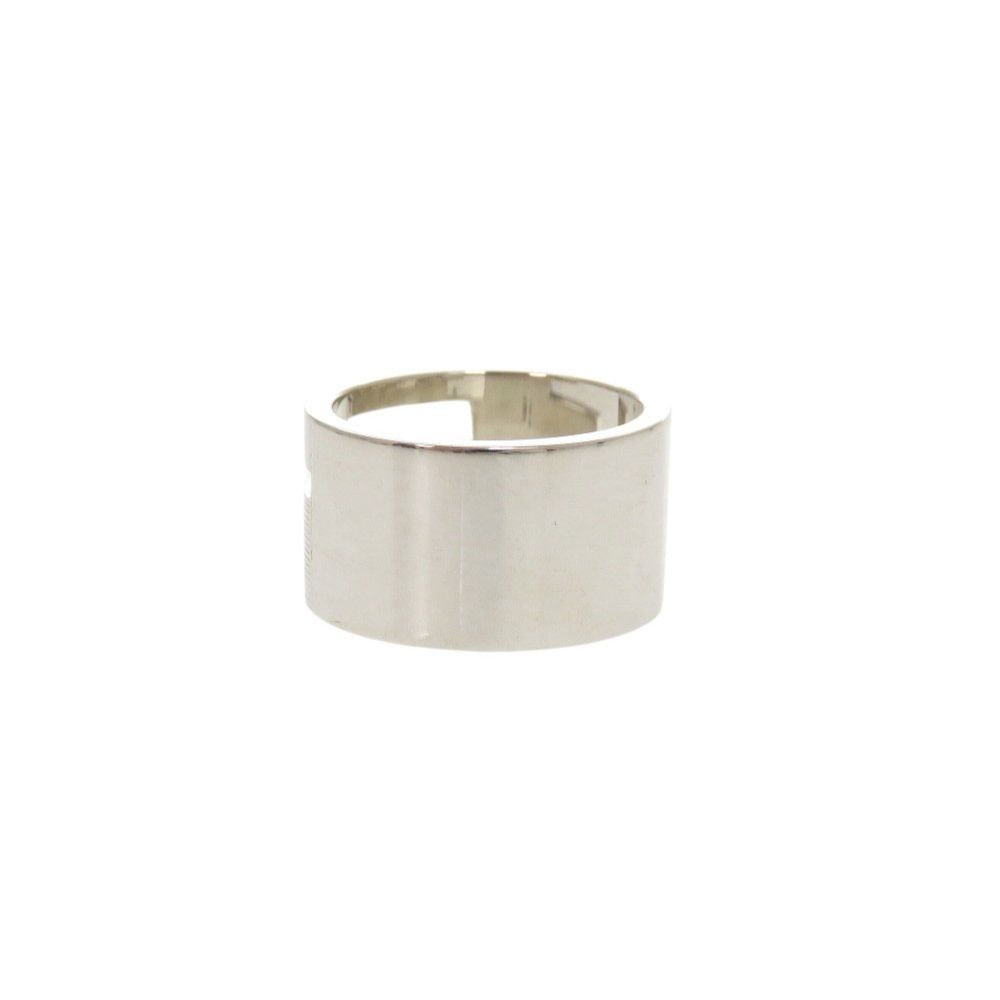 Gucci Cutout Wide 925 Sterling Silver Ring
