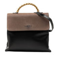 Loewe Velazquez 2-Way Shoulder Bag Black Brown Leather