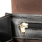 Loewe Velazquez 2-Way Shoulder Bag Black Brown Leather — view 6