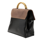 Loewe Velazquez 2-Way Shoulder Bag Black Brown Leather — view 2