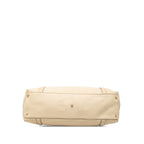 Gucci Interlocking New Brid Tote Shoulder Bag Ivory Beige Leather — view 3