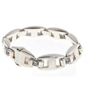 Hermes Bracelet Bangle Silver