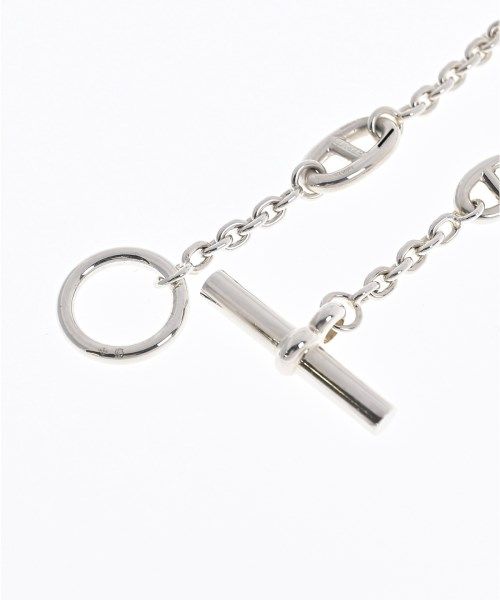 Hermes Bracelet Bangle Silver — view 3