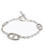 Hermes Bracelet Bangle Silver — view 2