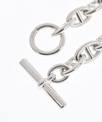 Hermes Bracelet Bangle Silver — view 3