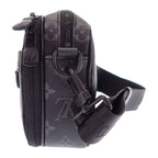 Louis Vuitton Alpha Messenger Shoulder Bag Monogram Eclipse Black Travel — view 4