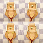 Louis Vuitton Speedy 25 Damier Azur Handbag — view 8
