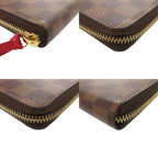 Louis Vuitton Portefeuille Clemence Damier Cerise Wallet — view 4