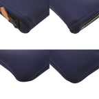 Hermes Neobain GM Nylon Polyurethane Blue Marine Pouch Navy — view 3