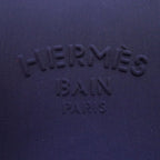 Hermes Neobain GM Nylon Polyurethane Blue Marine Pouch Navy — view 7