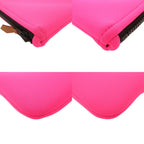 Hermes Neobain MM Nylon Polyurethane Bubble Gum Pink Pouch — view 4