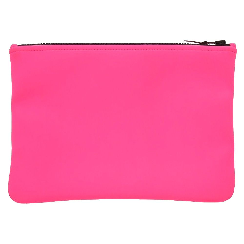Hermes Neobain MM Nylon Polyurethane Bubble Gum Pink Pouch — view 3