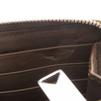 Bottega Veneta Maxi Intrecciato Leather Brown Wallet — view 8