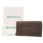 Bottega Veneta Maxi Intrecciato Leather Brown Wallet — view 2