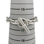 Hermes Chaine D'ancre MM 15 Links Bracelet 925 Sterling Silver — view 8