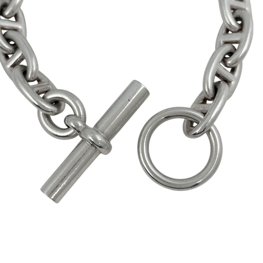 Hermes Chaine D'ancre MM 15 Links Bracelet 925 Sterling Silver — view 2
