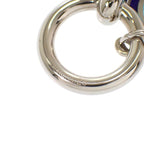 Hermes Helios Cheval Necklace Horse Metal Silver Blue Pendant — view 7