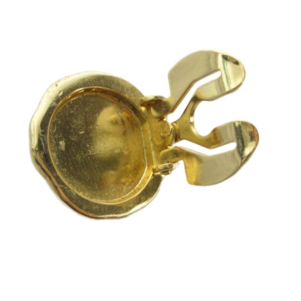 Dior Earrings Clip on Gold — view 3